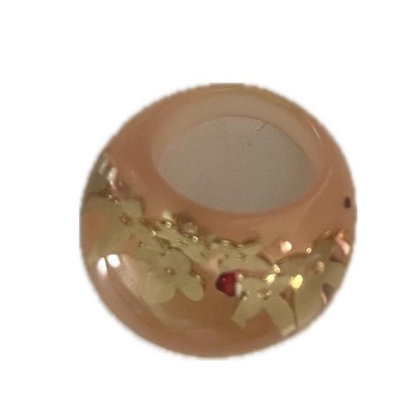 Vintage Louis Vuitton Inclusion chunky ring light pink and gold ring - Picture 4 of 4